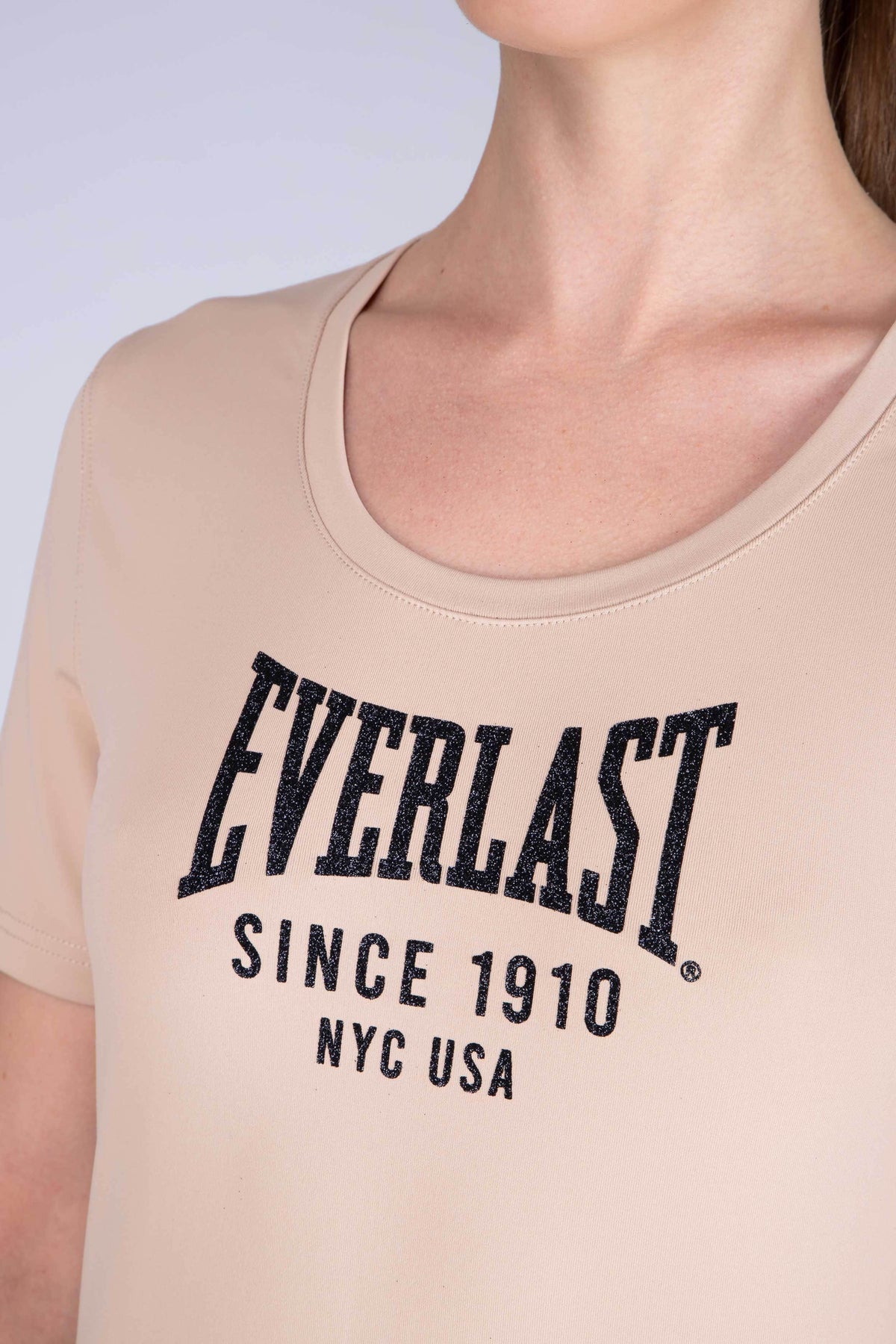 Polera M/C Basic Two Beige Everlast