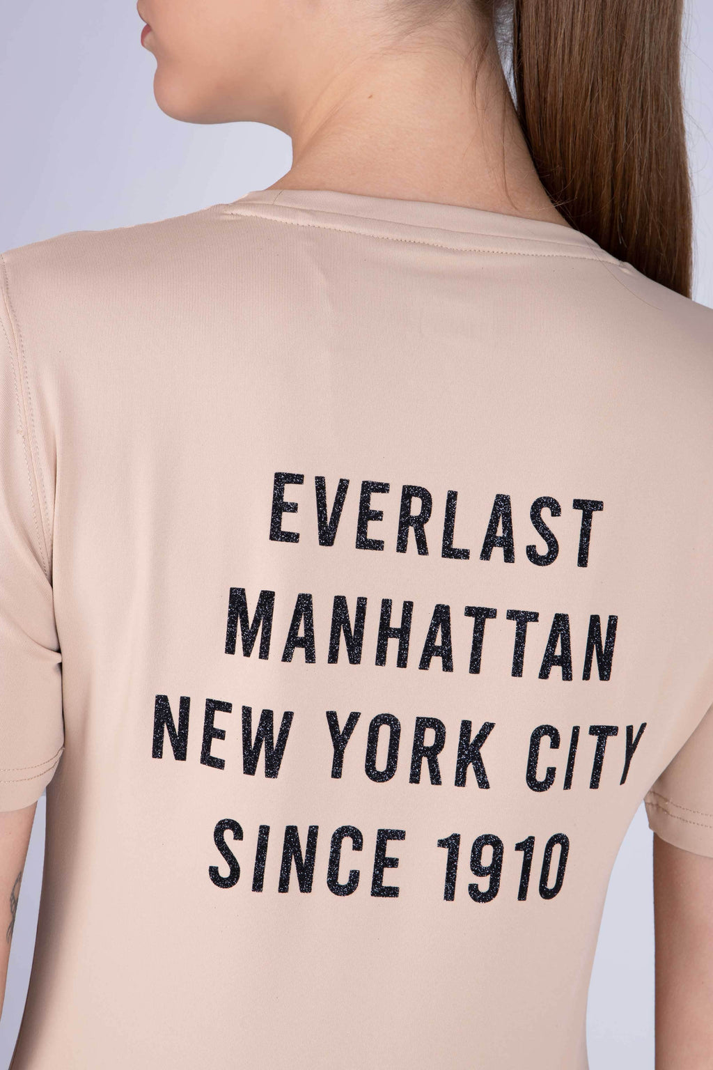 Polera M/C Basic Two Beige Everlast