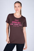 Polera M/C Malibu 2.0 Café Everlast
