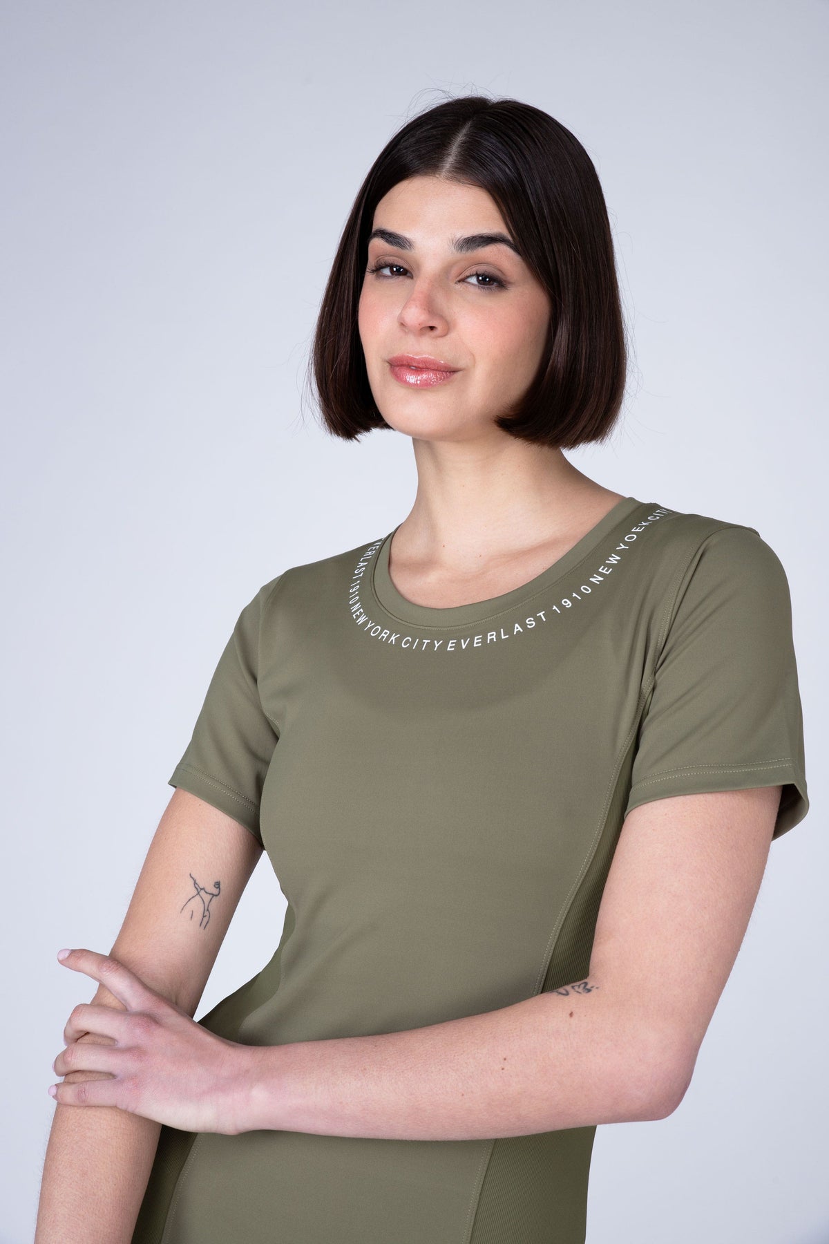 Polera Manga Corta Pocket 2.0 Verde Everlast