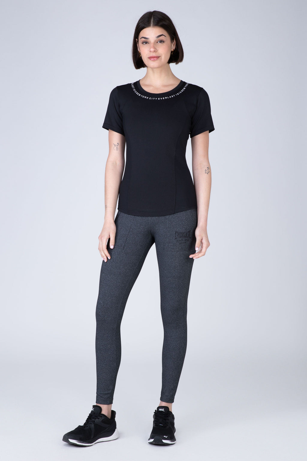 Polera Manga Corta Pocket 2.0 Negro Everlast