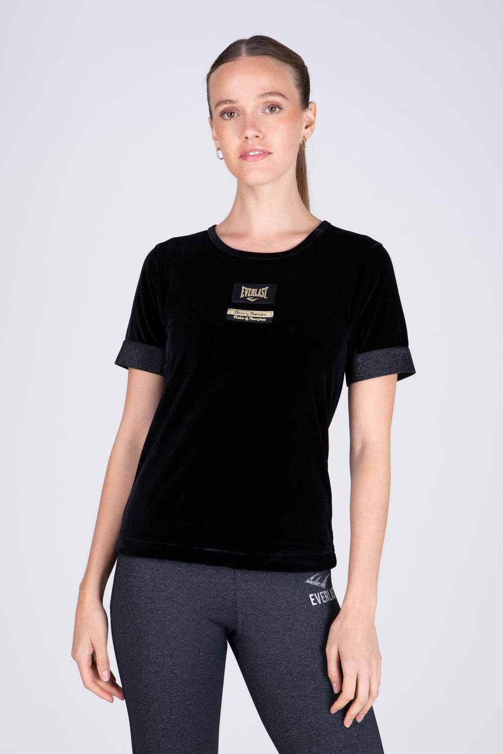 Polera M/C Addictive Negro Everlast