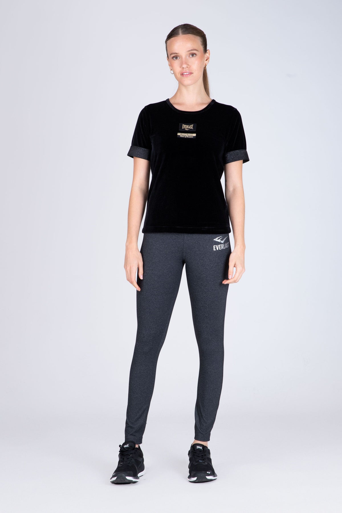 Polera M/C Addictive Negro Everlast