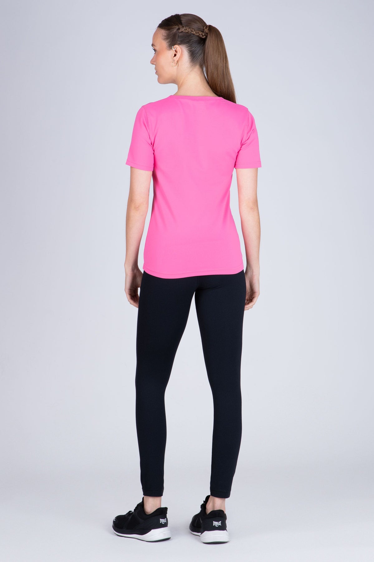 Polera M/C Basic Rosado Everlast