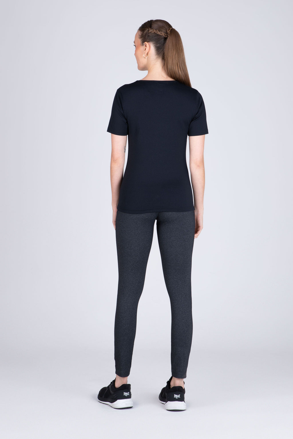 Polera M/C Basic Negro Everlast
