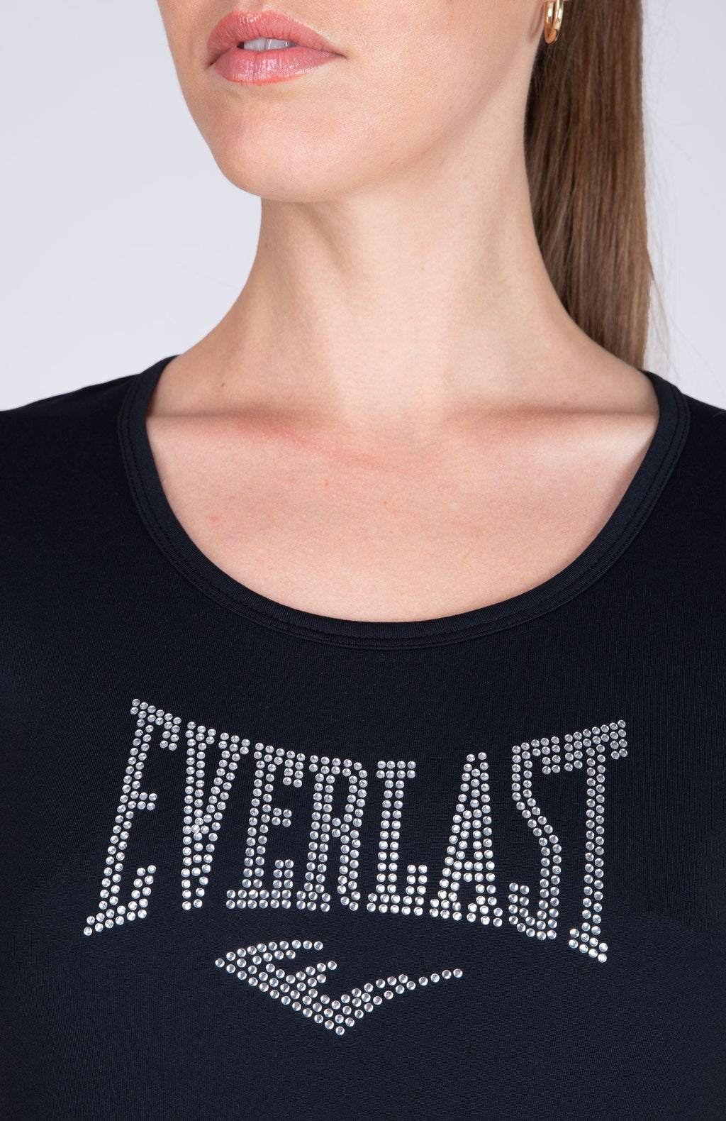 Polera M/C Basic Negro Everlast