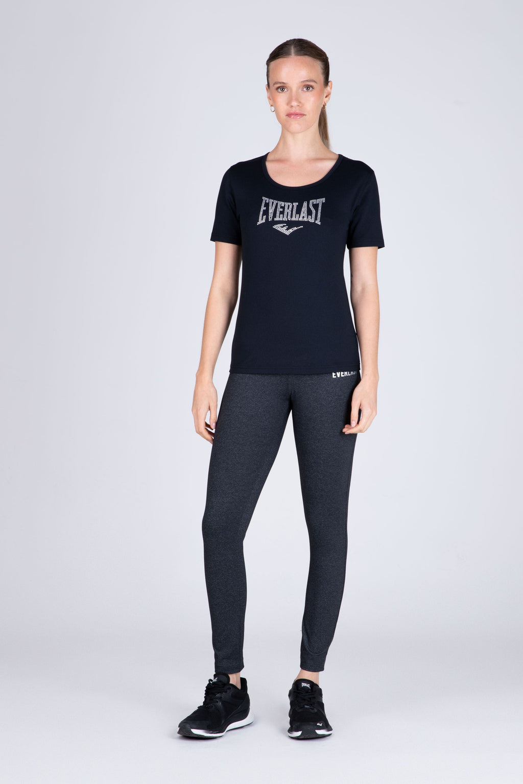 Polera M/C Basic Negro Everlast