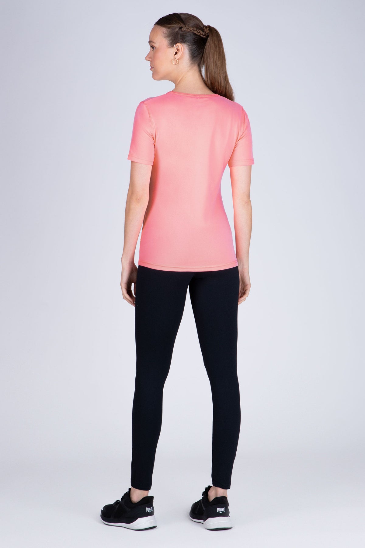 Polera M/C Basic Rosado Everlast