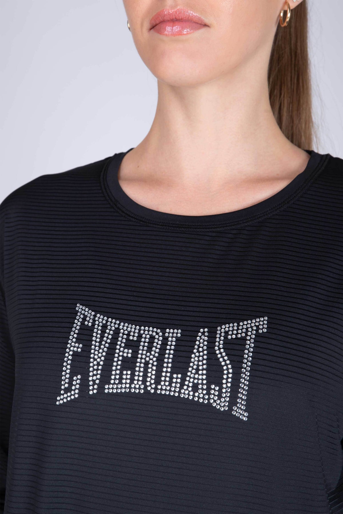 Polera M/L Basic Negro Everlast