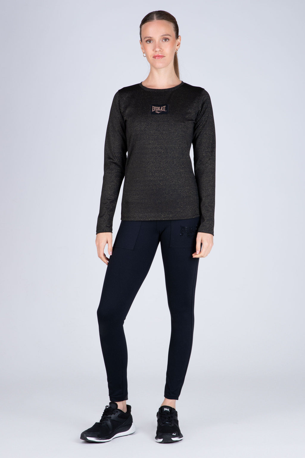 Polera Manga Larga Cushy 2.0 Negro Everlast