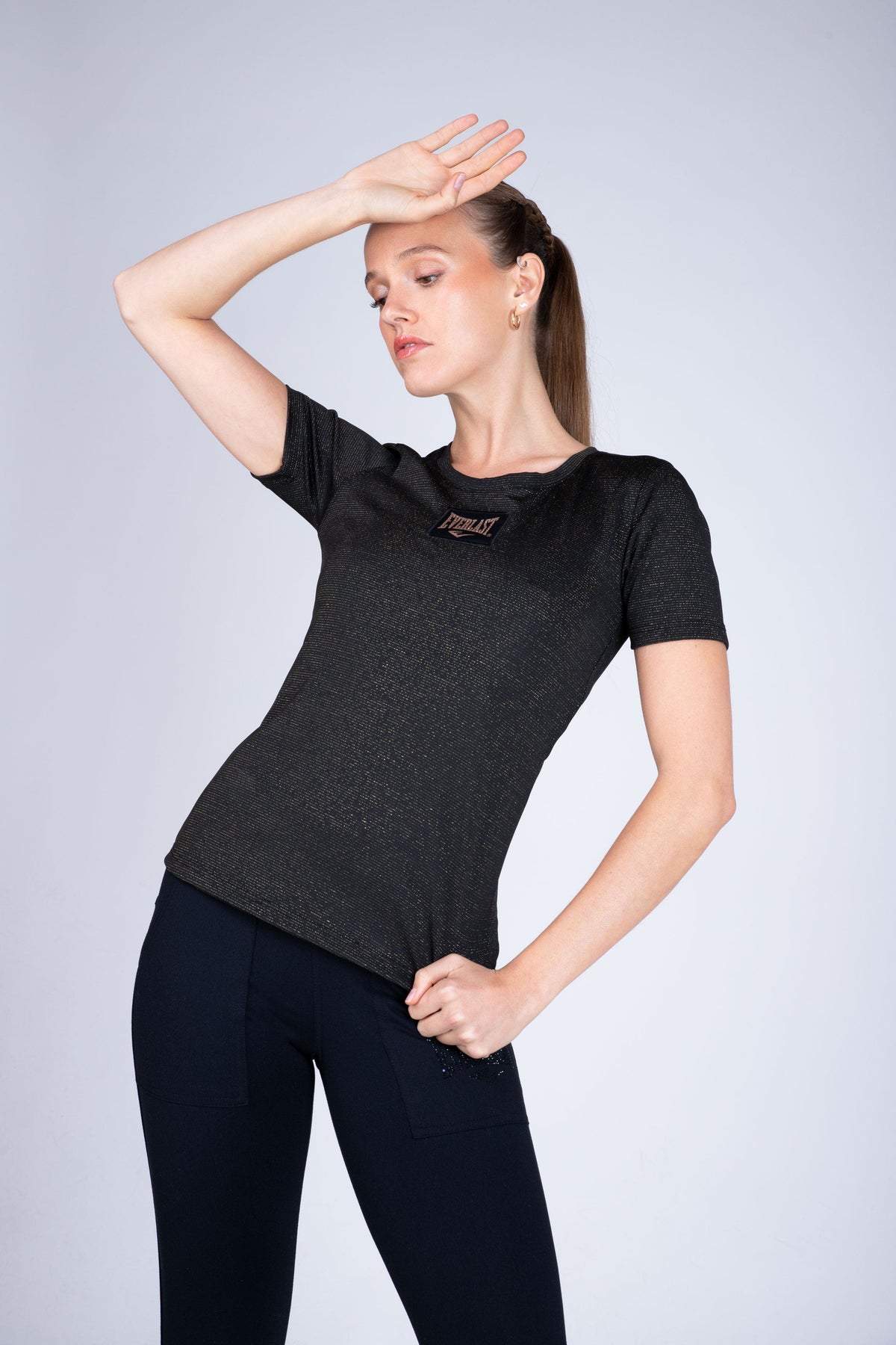Polera Manga Corta Cushy 2.0 Negro Everlast