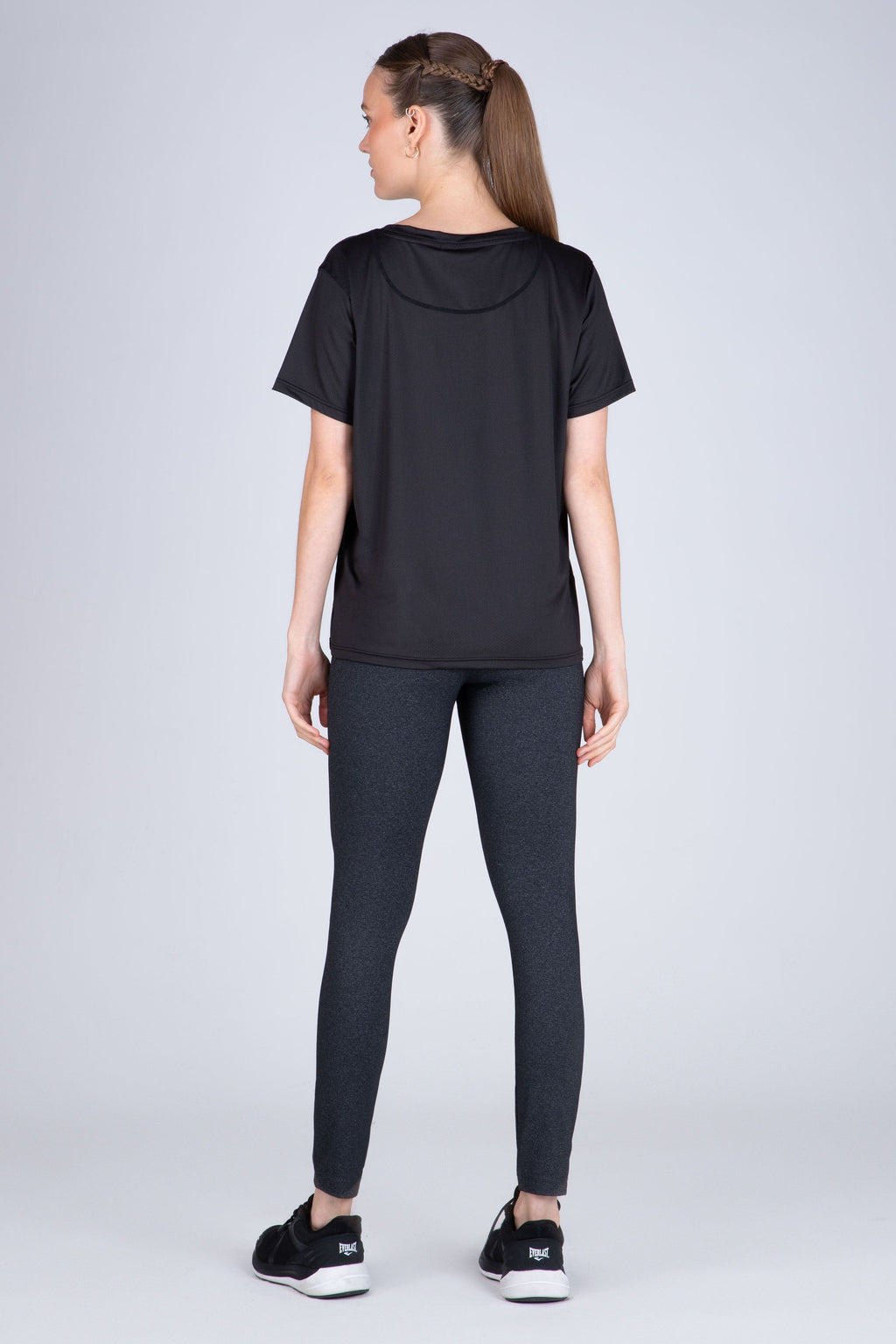 Polera Manga Corta Ice Negro Everlast