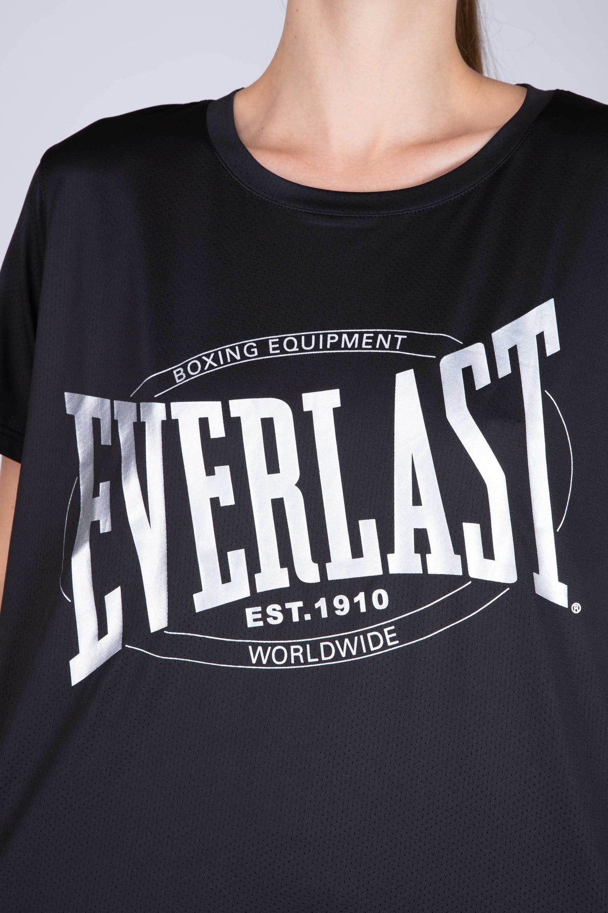 Polera Manga Corta Ice Negro Everlast