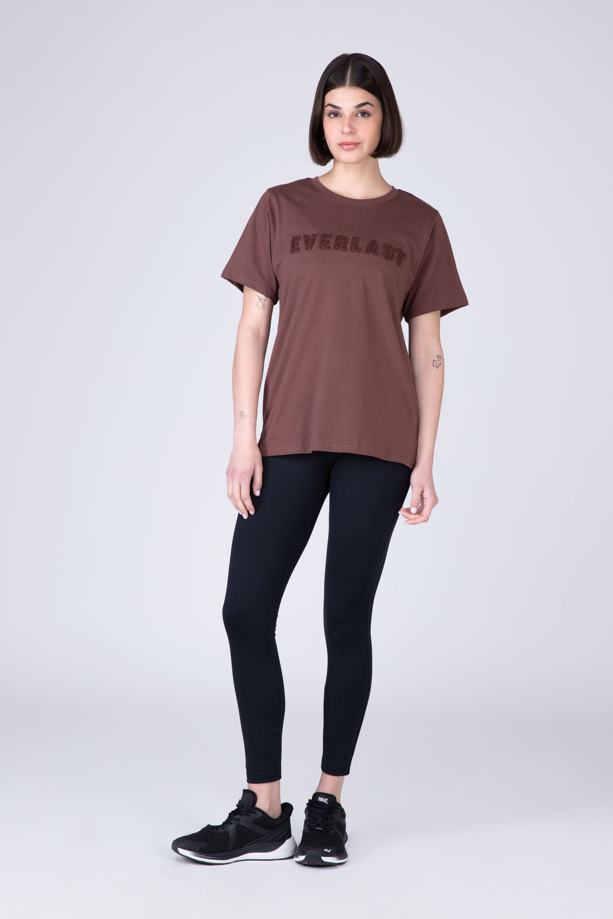 Polera Manga Corta Protect Café Everlast