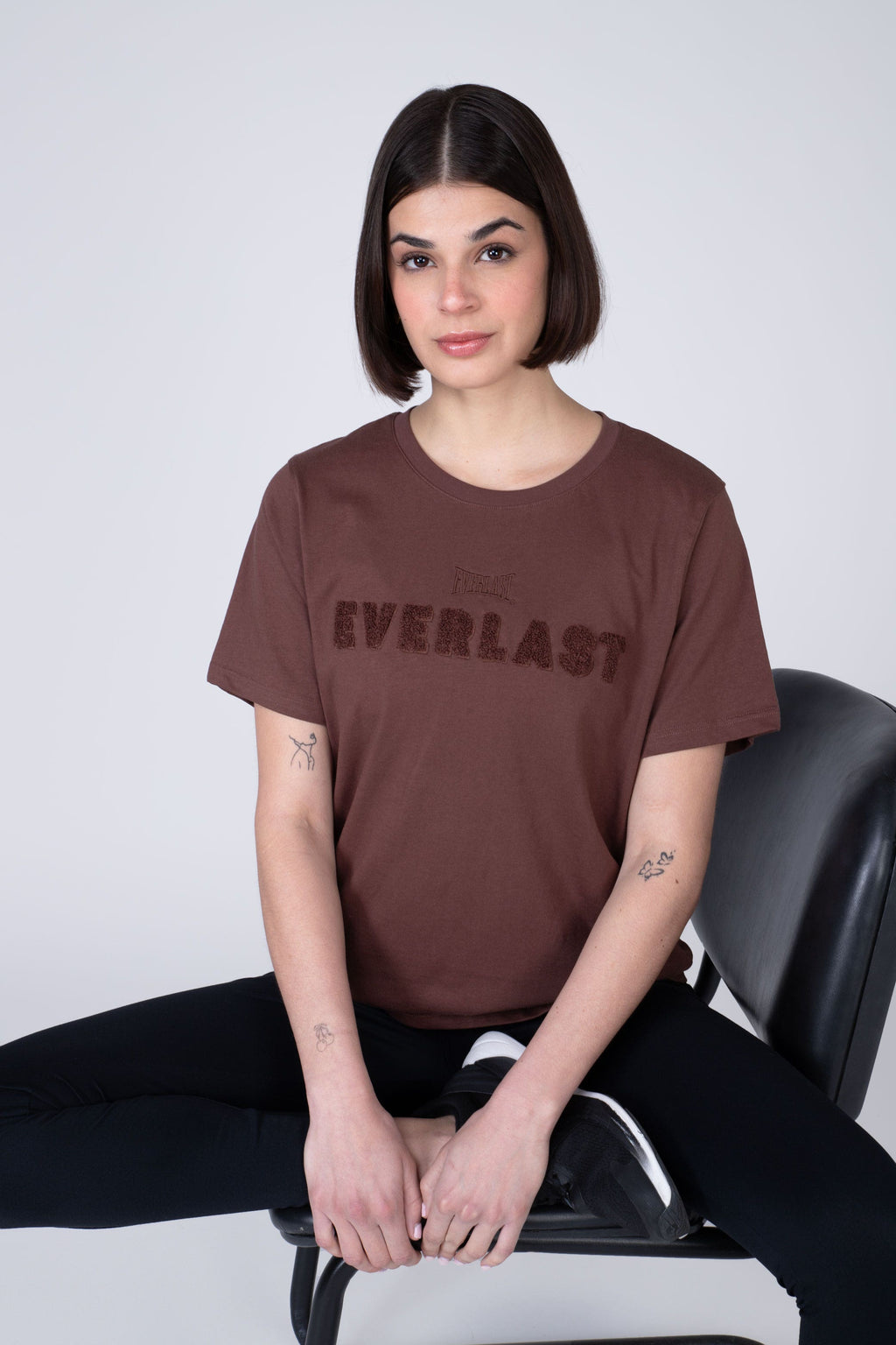 Polera Manga Corta Protect Café Everlast