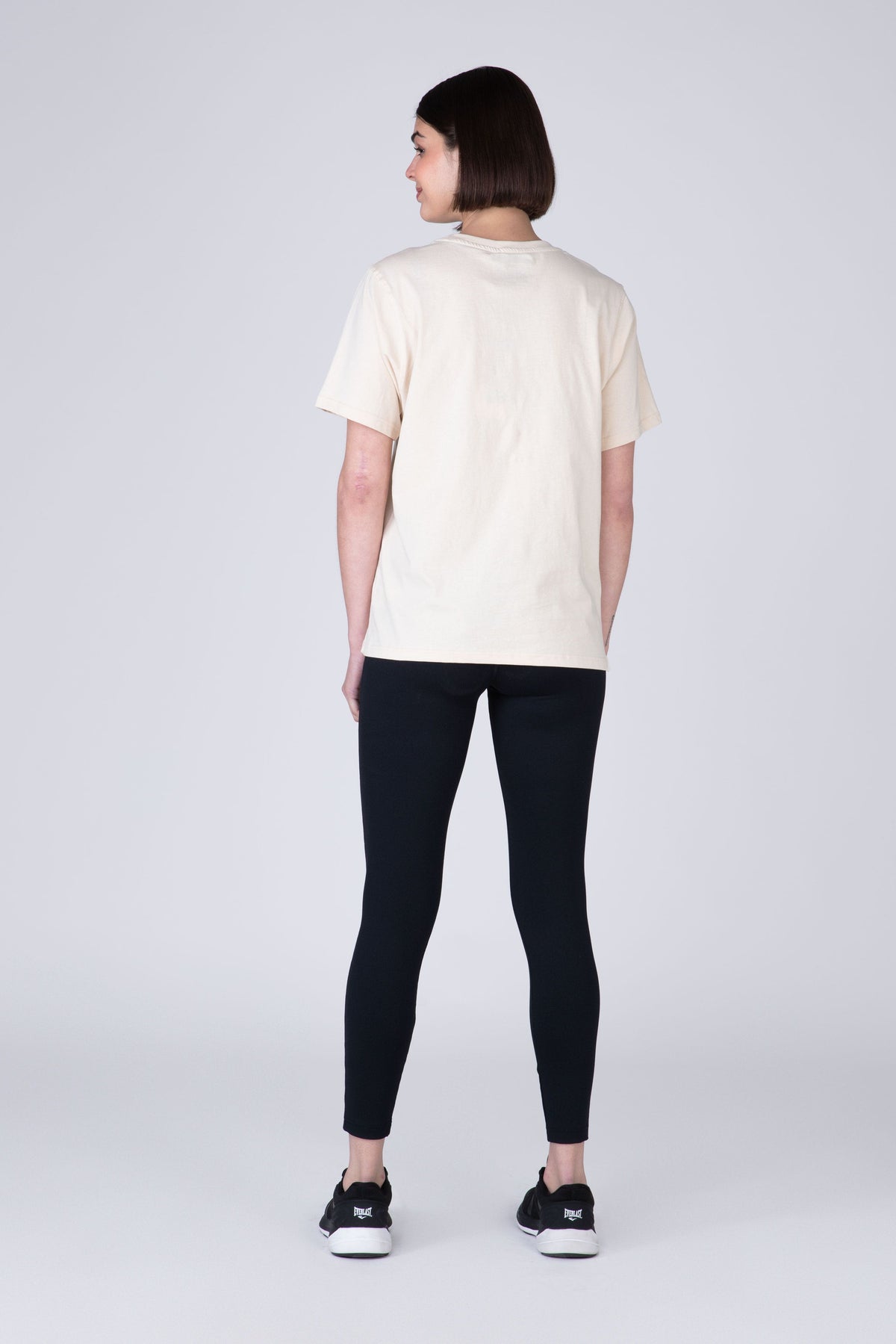 Polera Manga Corta Protect Beige Everlast