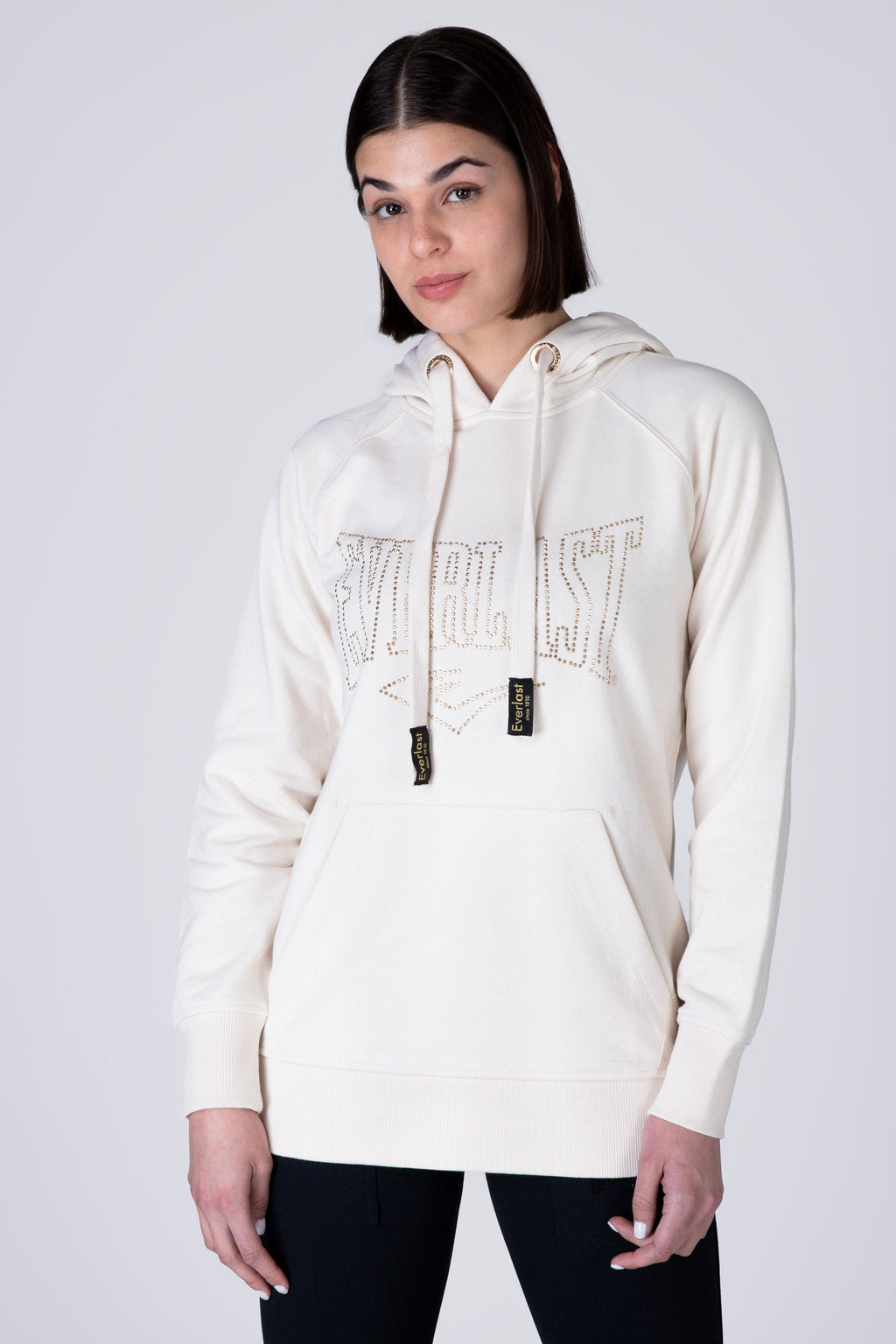 Poleron Hood Leopard Beige Everlast