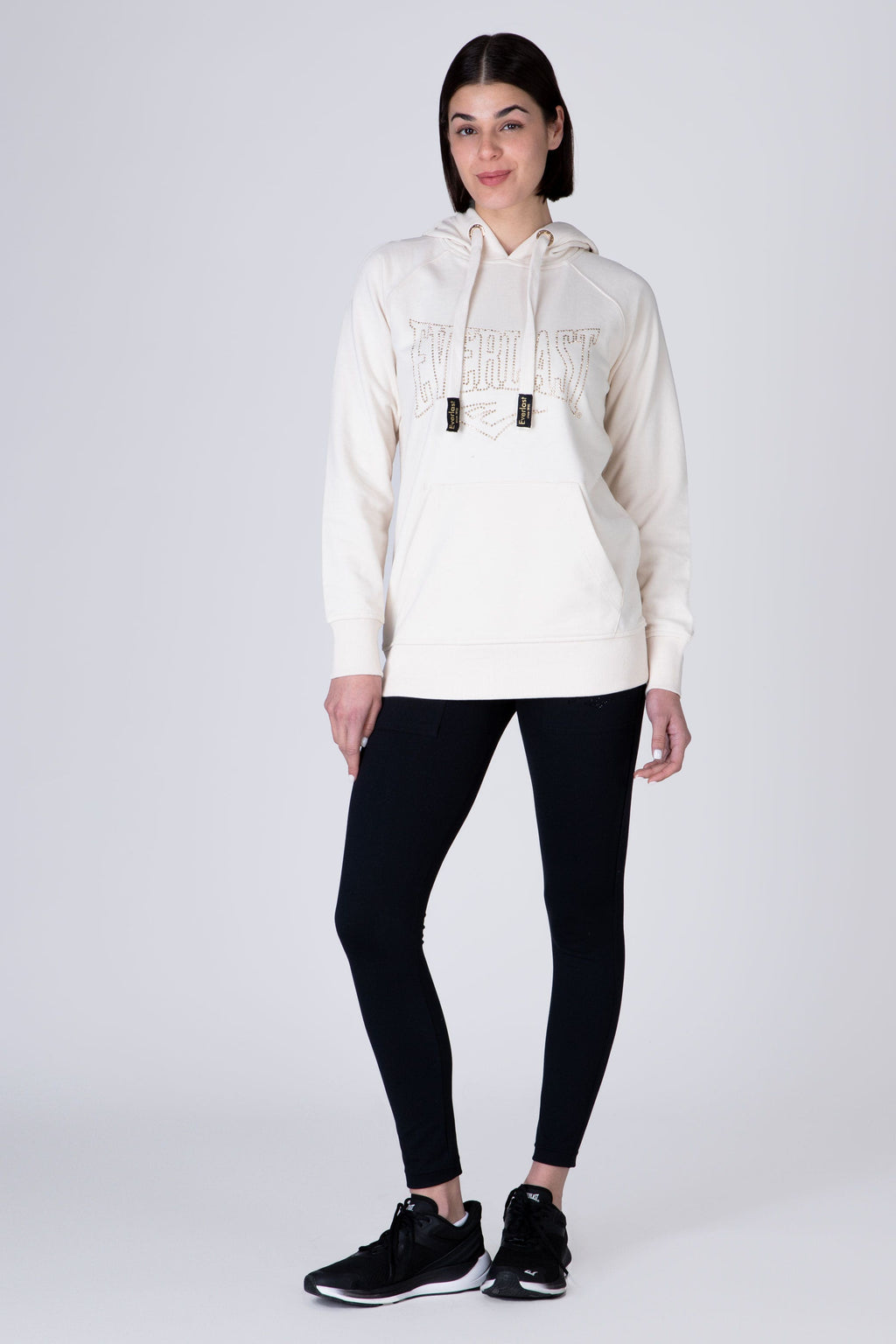 Poleron Hood Leopard Beige Everlast