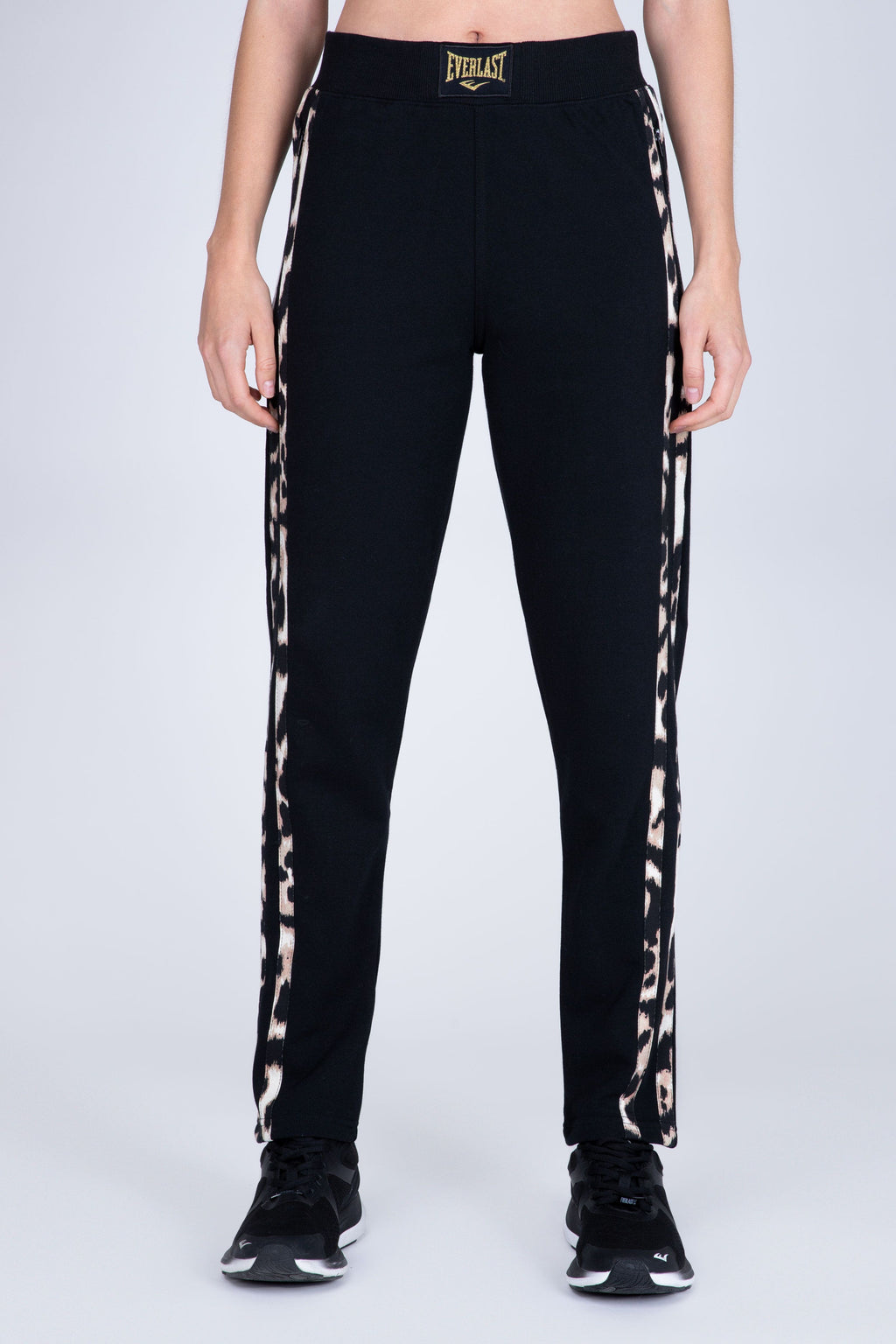 Pantalon Leopard Negro Everlast