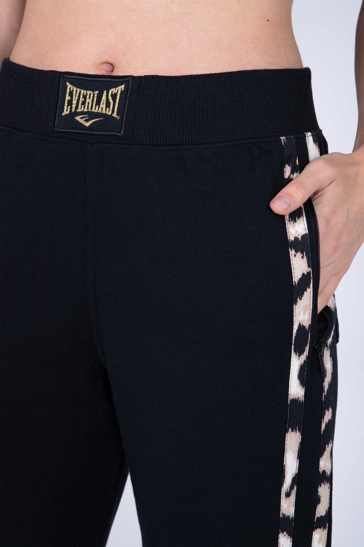Pantalon Leopard Negro Everlast