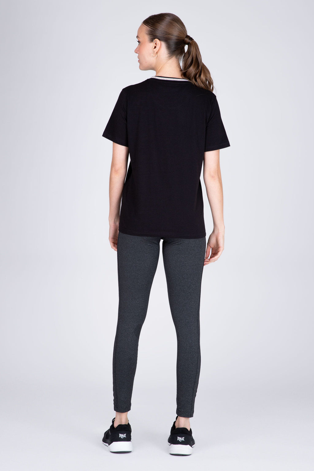 Polera M/C Leopard Negro Everlast