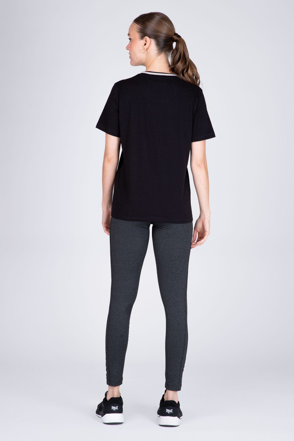 Polera M/C Leopard Negro Everlast