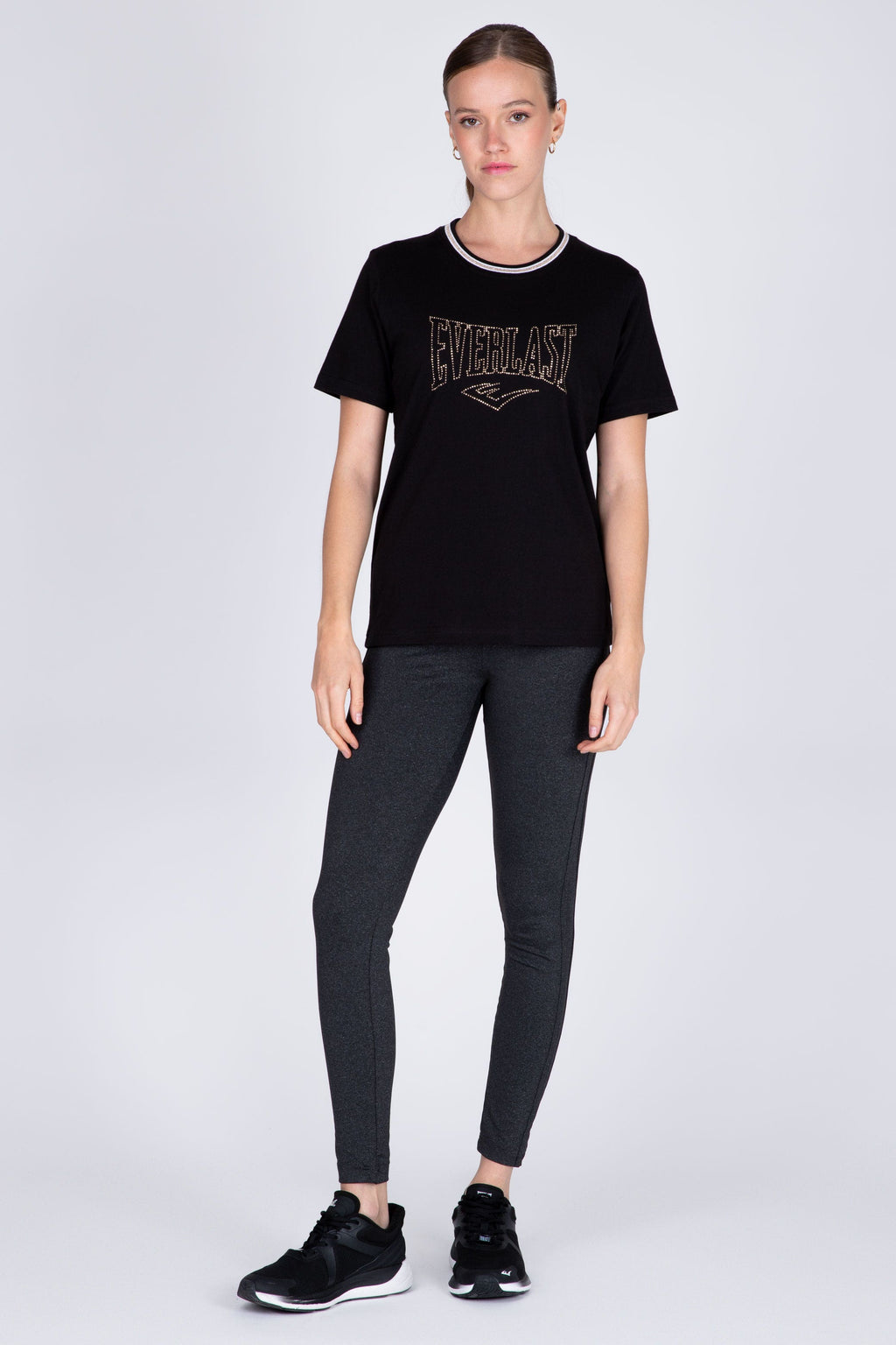 Polera M/C Leopard Negro Everlast