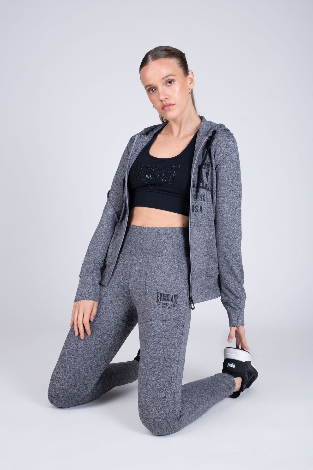 Legging Long Basic Two Gris Everlast