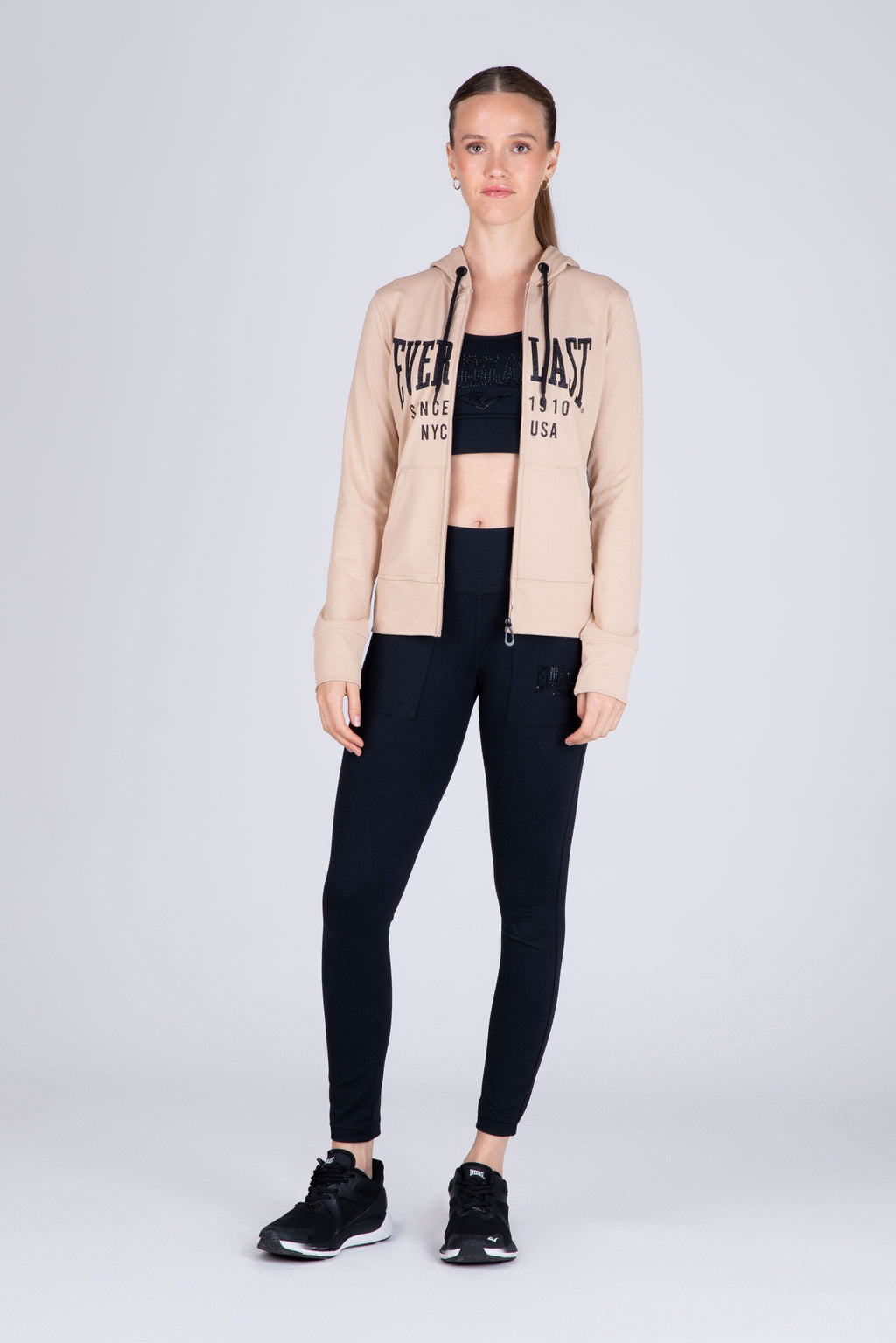 Chaqueta Basic Two Beige Everlast