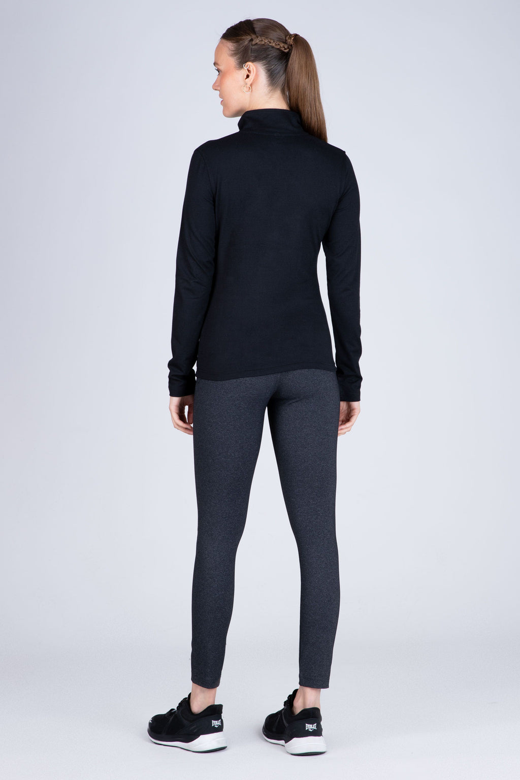 Polera M/L Basic Two Negro Everlast