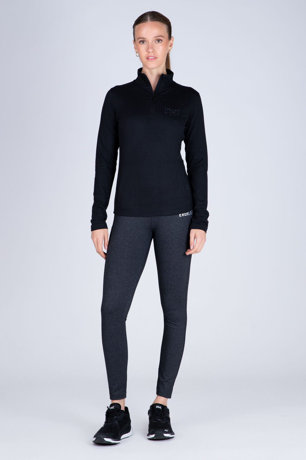 Polera M/L Basic Two Negro Everlast