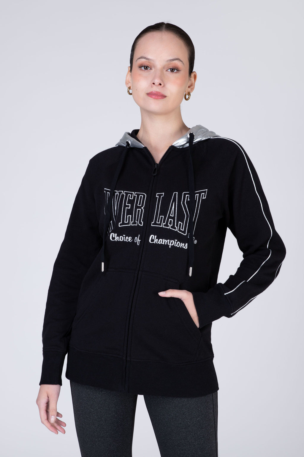 Chaqueta Boxing Gris/Negro Everlast