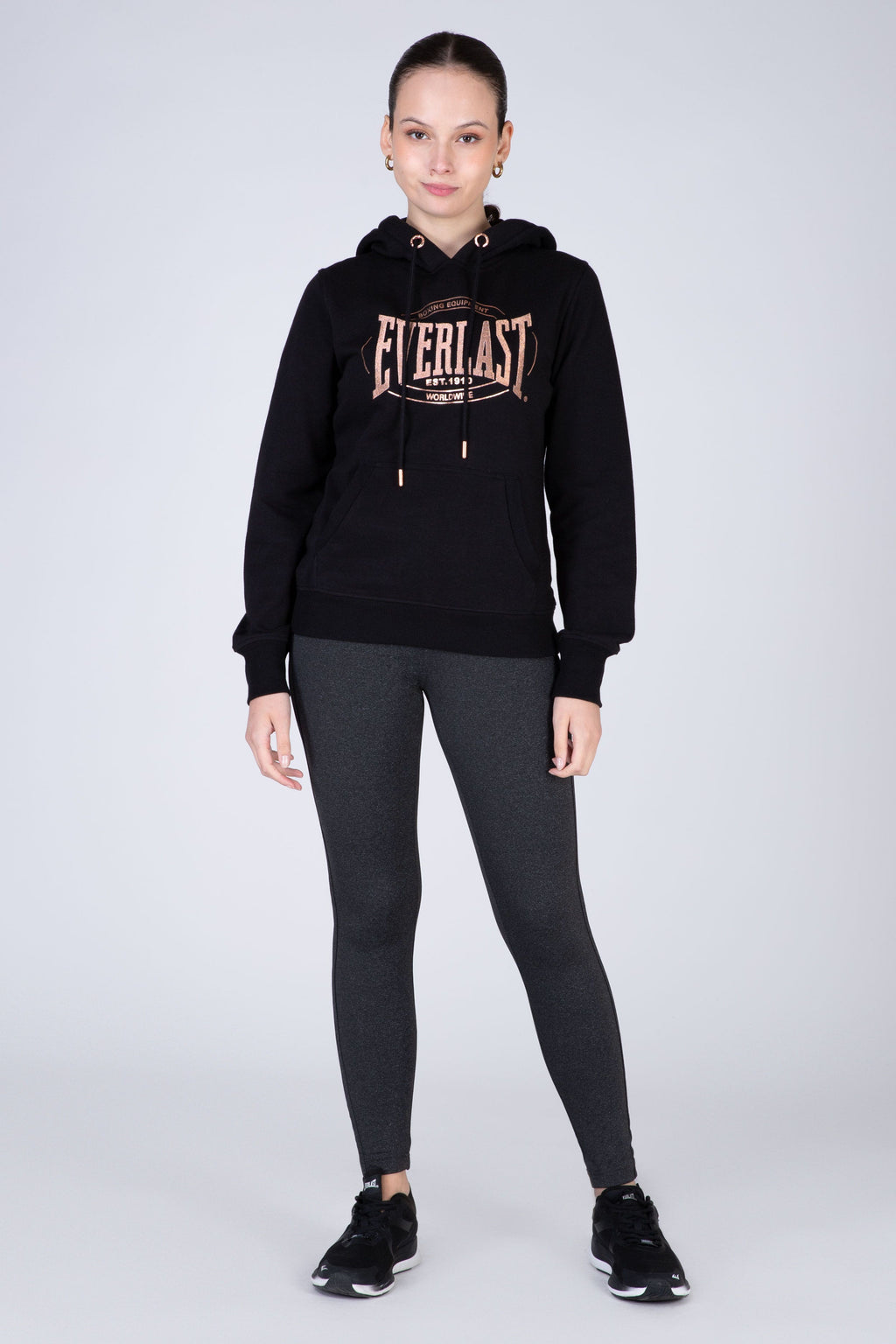 Poleron Hood Category Negro Everlast