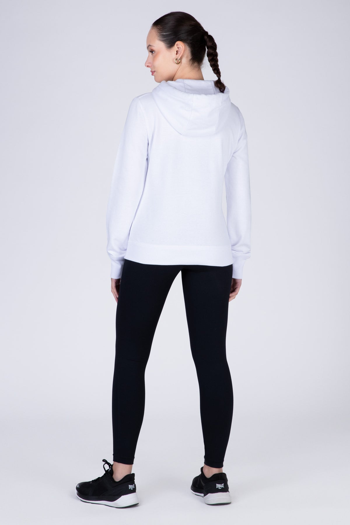 Poleron Hood Category Blanco Everlast