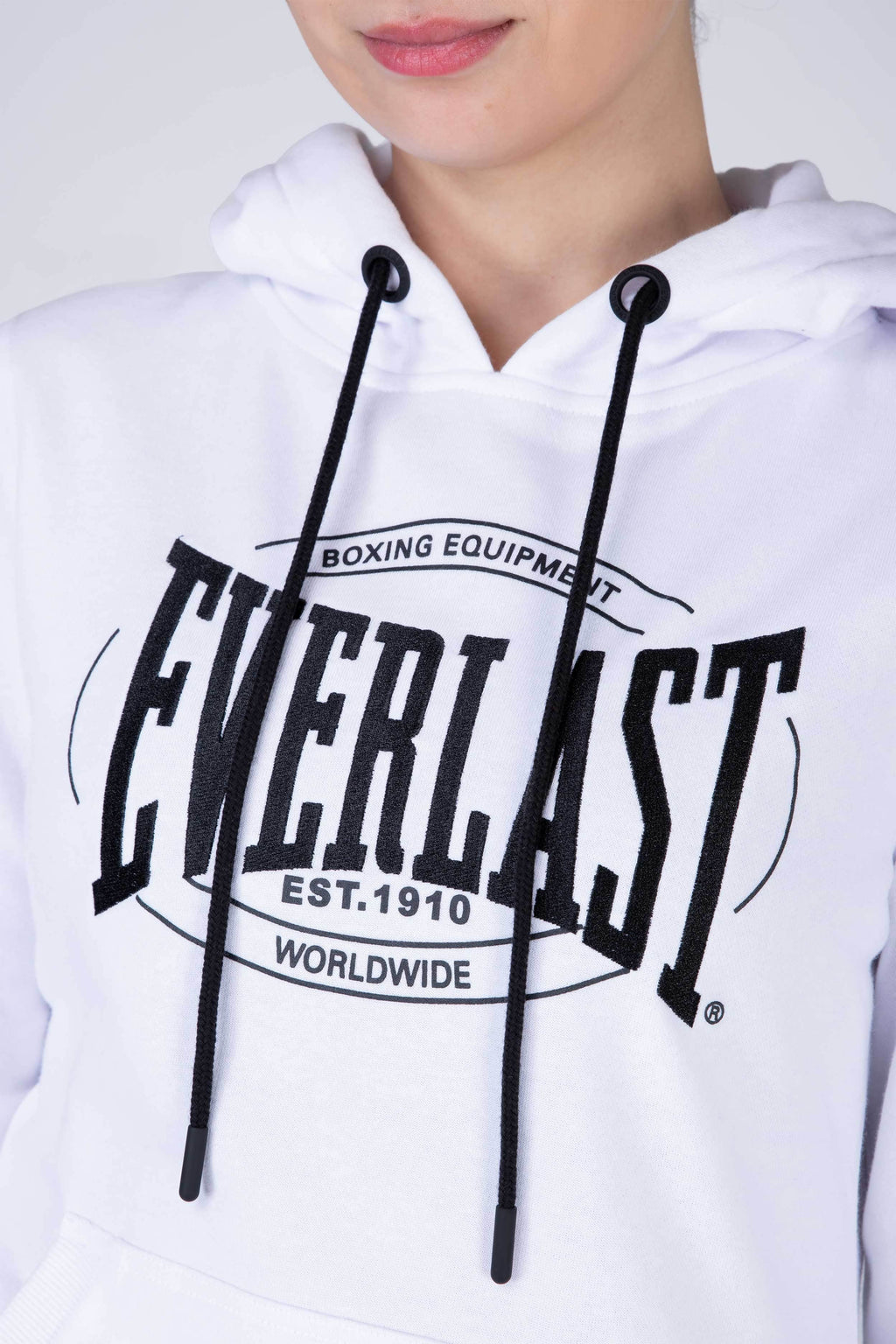 Poleron Hood Category Blanco Everlast