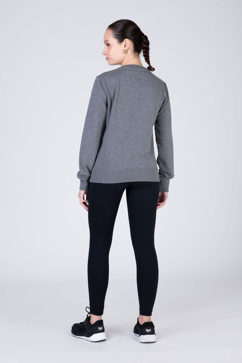 Poleron Crew Neck Category Gris Everlast