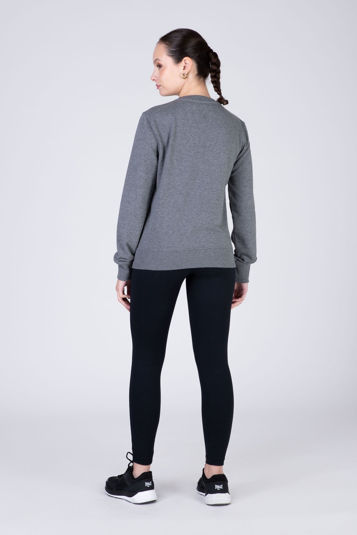 Poleron Crew Neck Category Gris Everlast