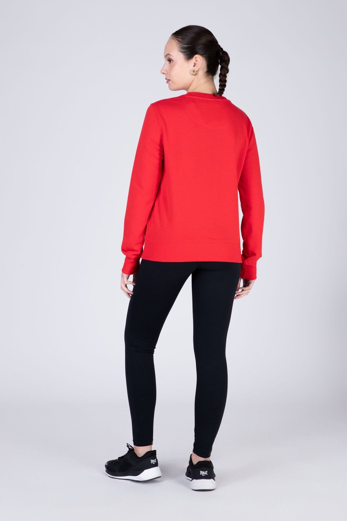 Poleron Crew Neck Category Rojo Everlast
