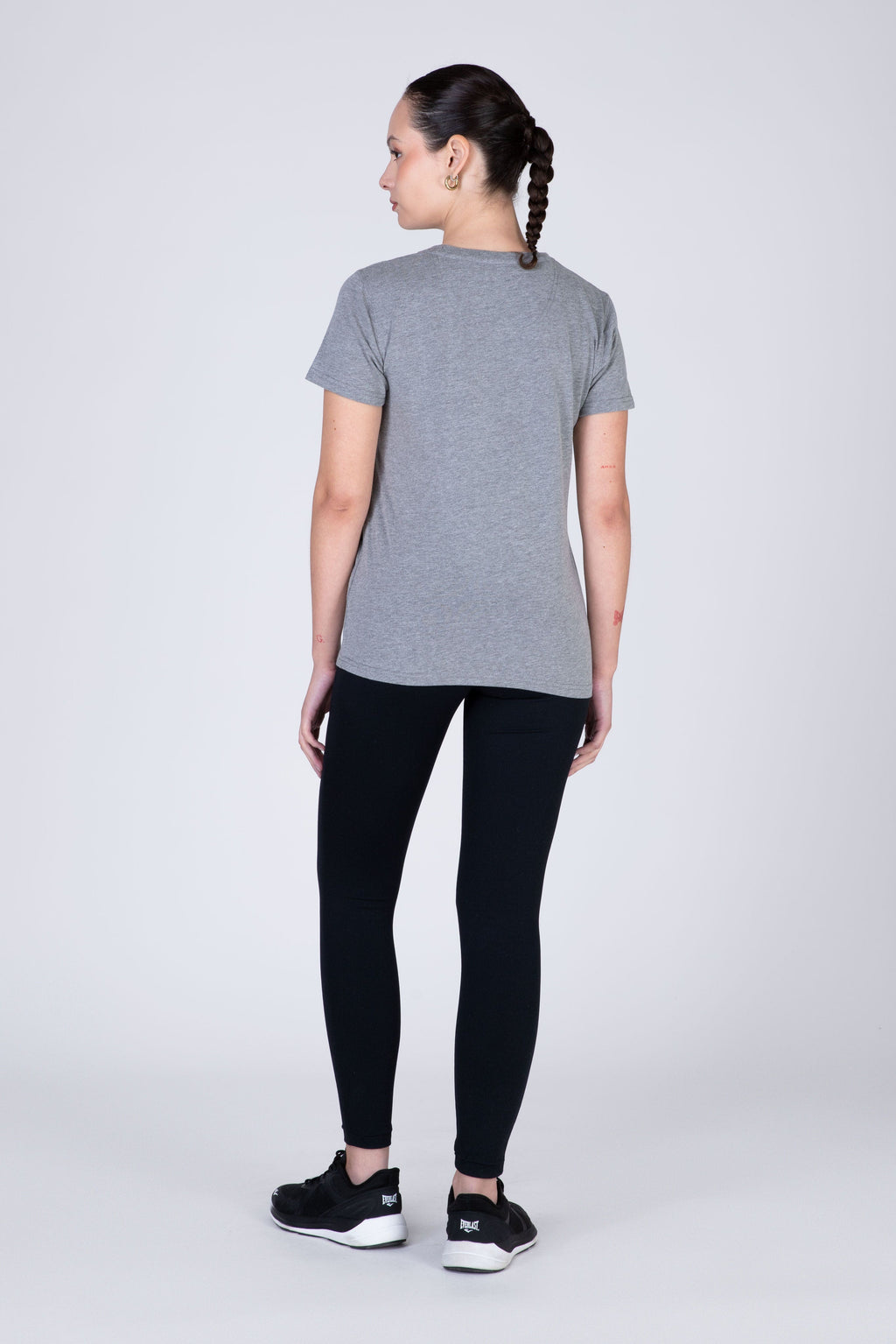 Polera Manga Corta Category Gris Everlast