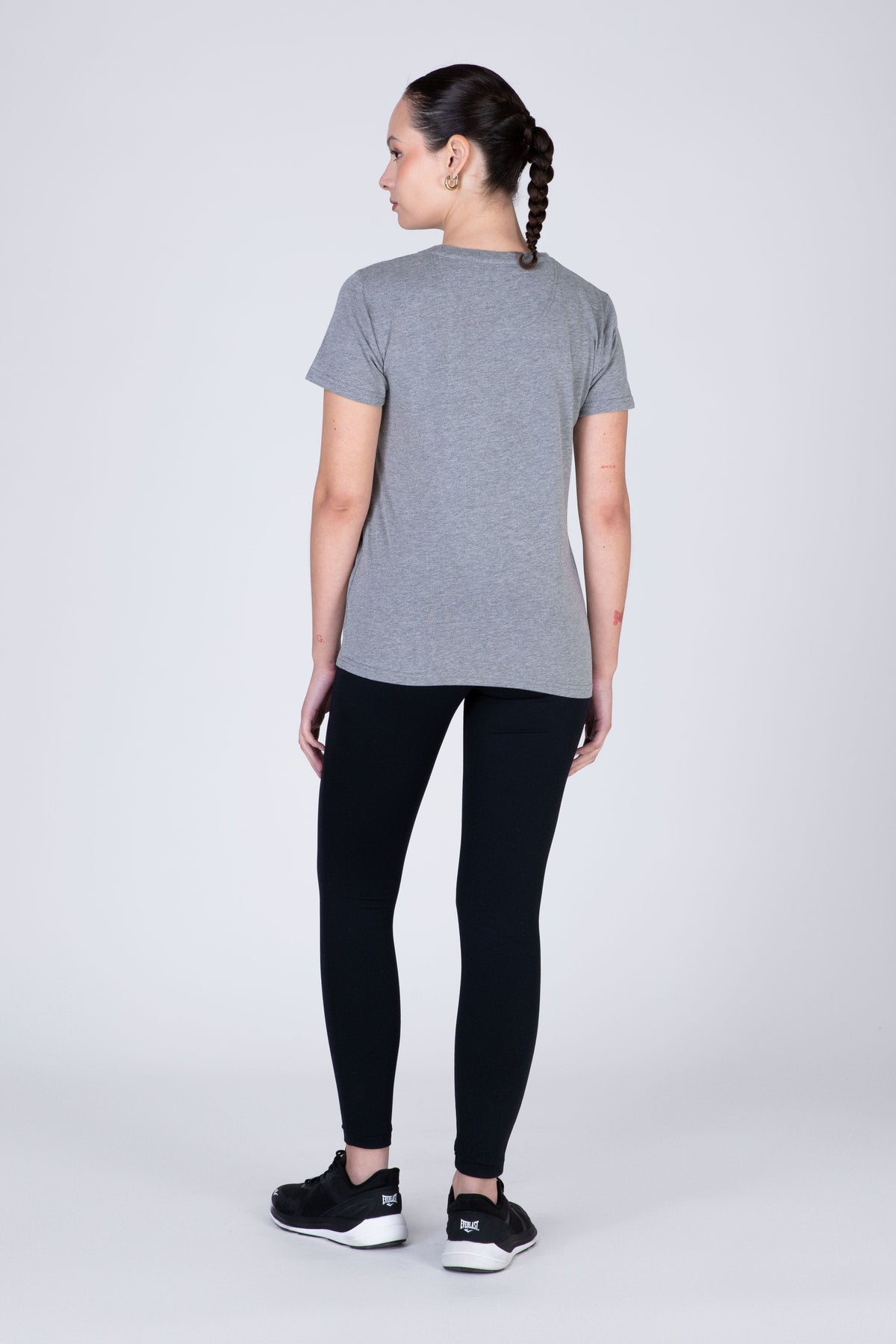 Polera Manga Corta Category Gris Everlast