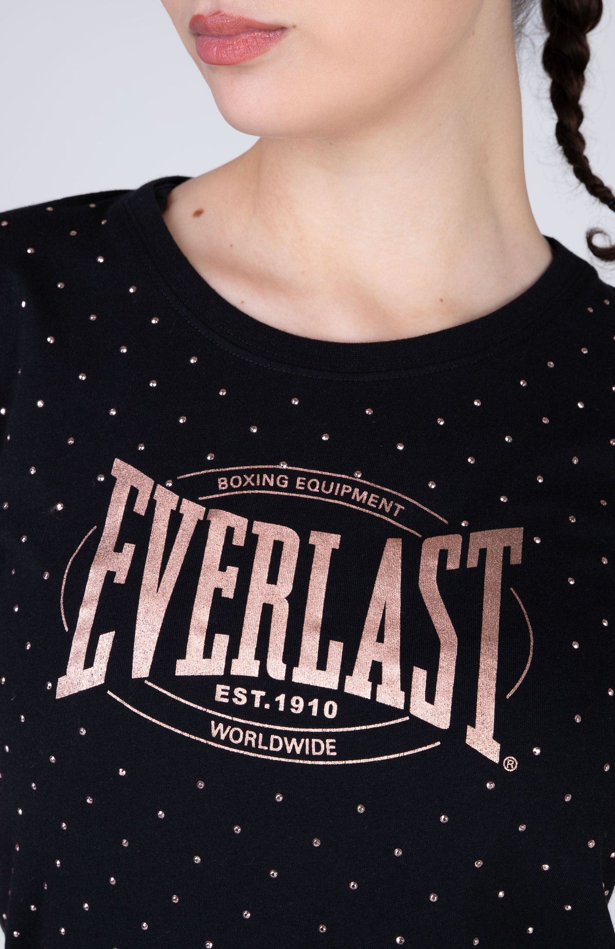 Polera Manga Corta Category Negro Everlast