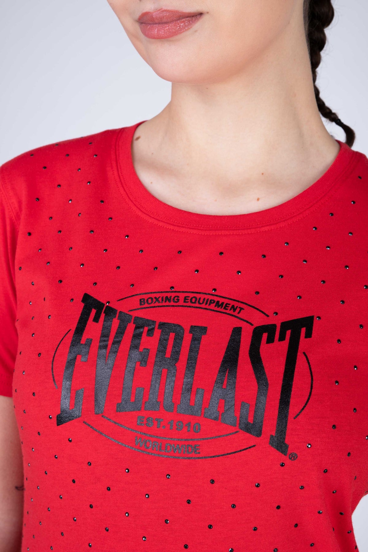 Polera Manga Corta Category Rojo Everlast