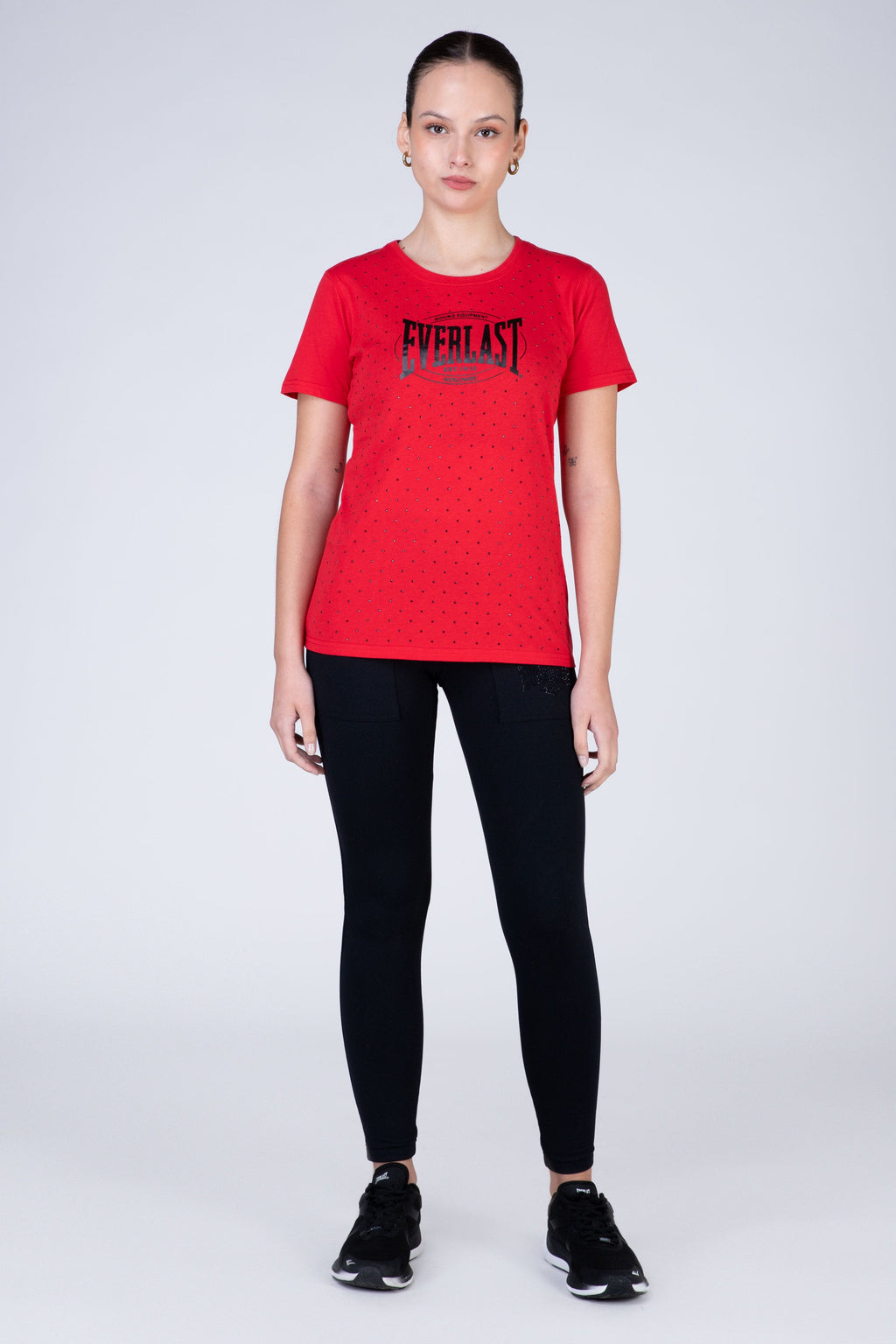 Polera Manga Corta Category Rojo Everlast