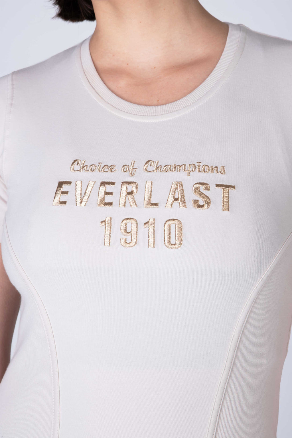 Polera M/C Glow Beige Everlast