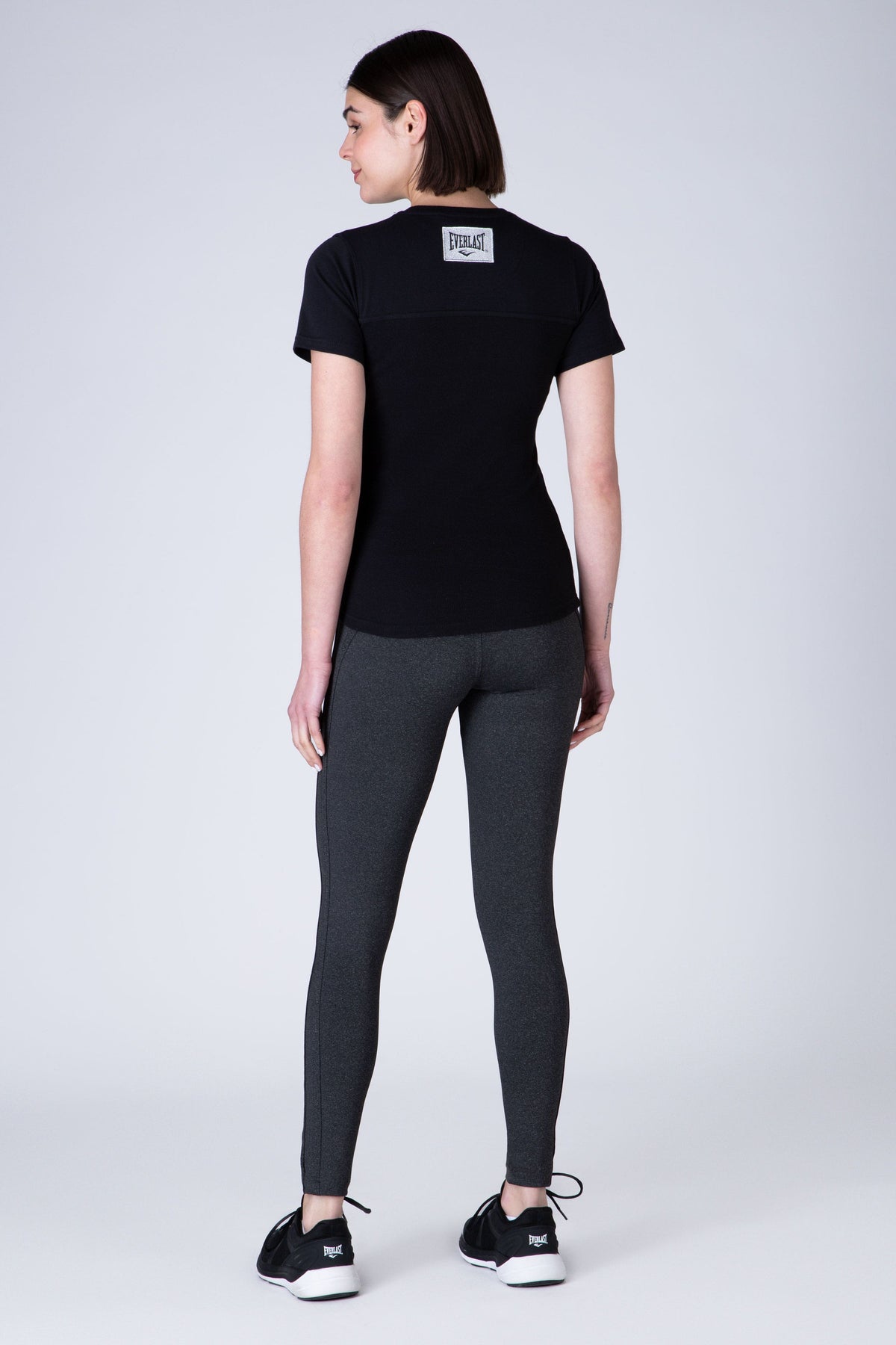 Polera M/C Glow Negro Everlast