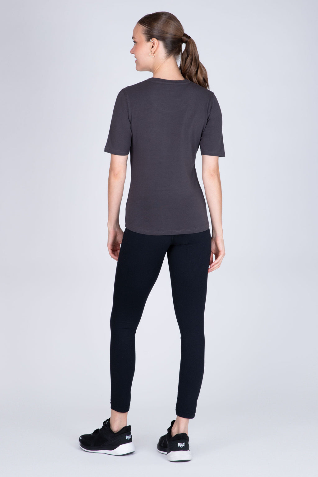 Polera Manga Corta Institute Gris Everlast