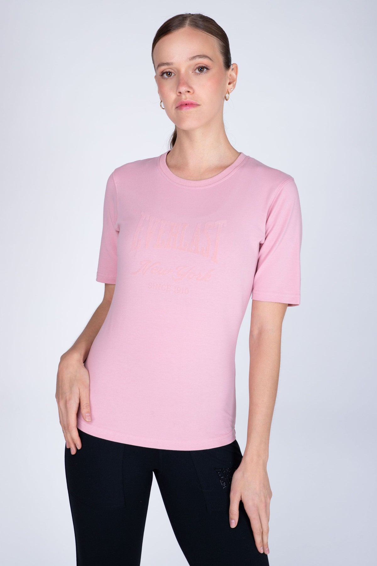 Polera Manga Corta Institute Rosado Everlast