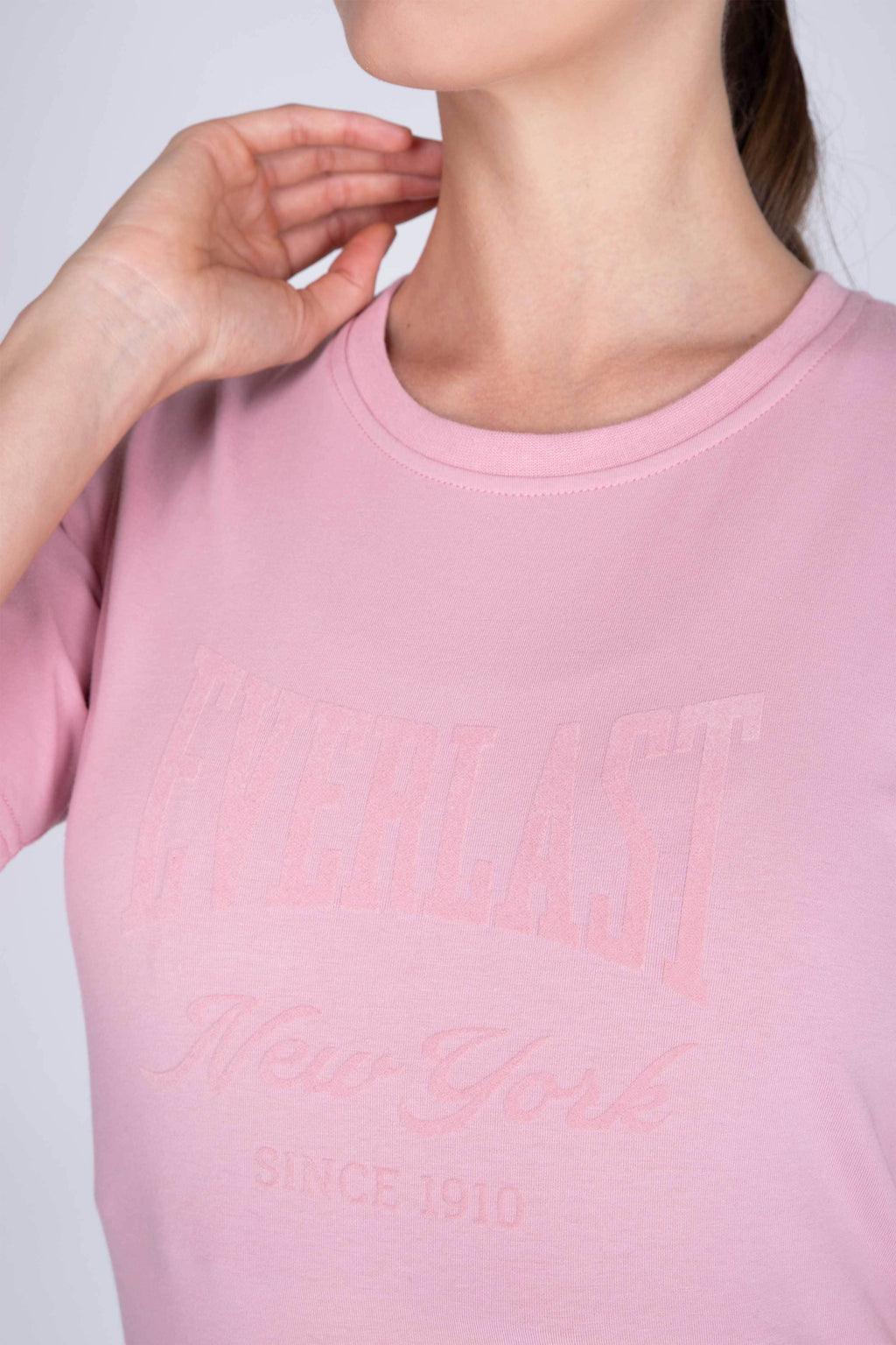 Polera Manga Corta Institute Rosado Everlast