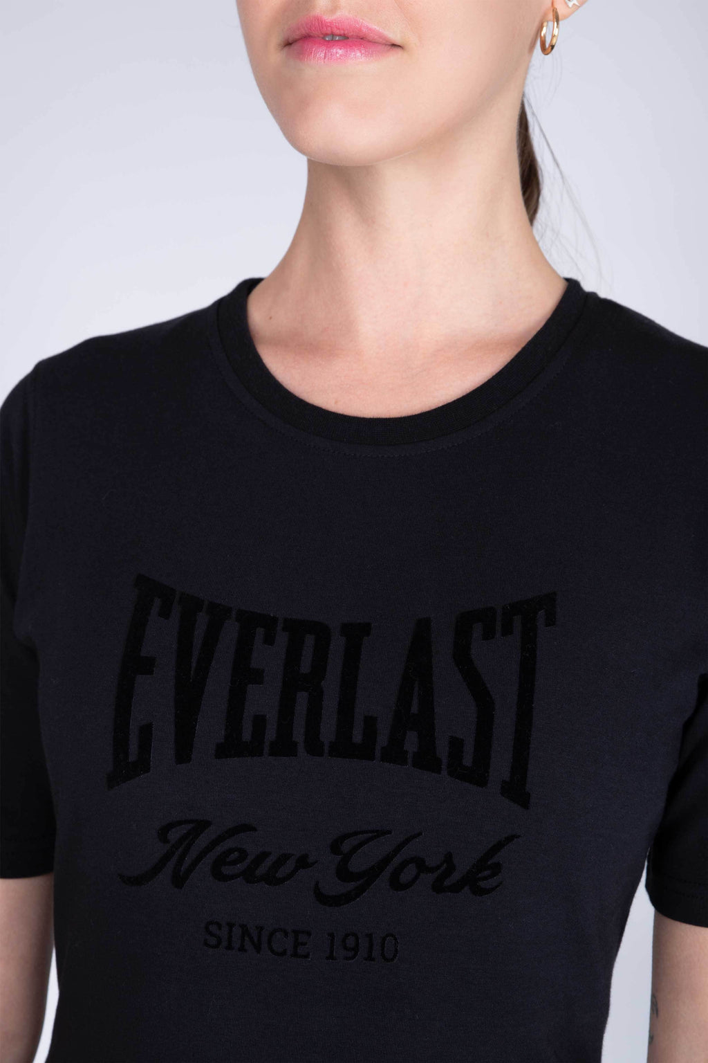 Polera Manga Corta Institute Negro Everlast