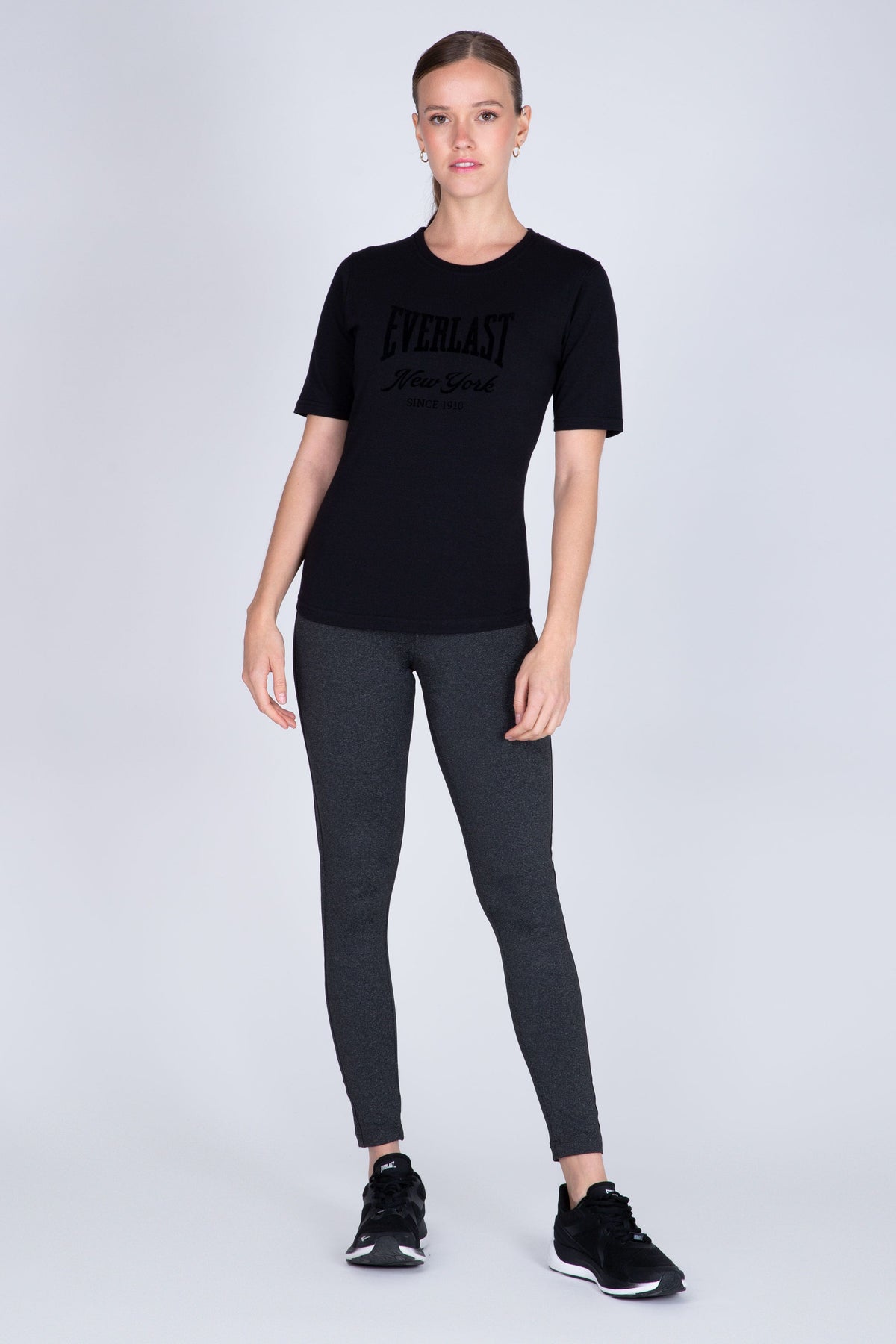Polera Manga Corta Institute Negro Everlast